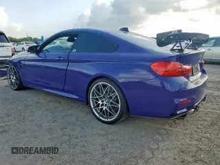 2017 BMW M4 with VIN WBS3R9C54HK709246, listed as a Copart auction lot 60701345 with 77,729 mi miles and Salvage title. Bid and sale history available at DreamBid. Image 2.