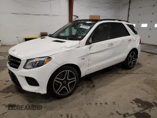2017 Mercedes-Benz GLE 43 AMG z VIN 4JGDA6EBXHA972119, wystawiony jako Copart lot #83343294 z przebiegiem 107 476 mil mil oraz Szkoda całkowita • Salvage title. Historia ofert i sprzedaży dostępna na DreamBid. Obrazek 1.