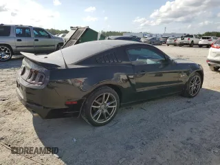 2013 Ford Mustang GT with VIN 1ZVBP8CF3D5268582, listed as a Copart auction lot 53849955 with 129,229 mi miles and Clean Title. Bid and sale history available at carsss.com. Image 3.