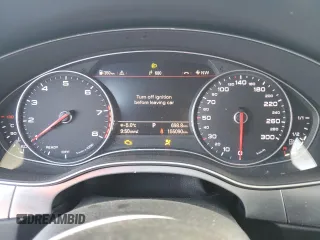 2016 Audi A6 2.0T Premium with VIN WAUFFAFC7GN042675, listed as a Copart auction lot 87936045 with 155,090 mi miles and Salvage Title. Bid and sale history available at carsss.com. Image 9.