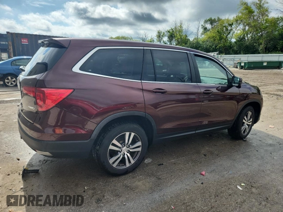 2017 Honda Pilot EX-L with VIN 5FNYF6H51HB071323, listed as a Copart auction lot 62402005 with 115,308 mi miles and Clean title. Bid and sale history available at DreamBid. Image 3.