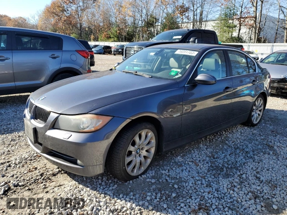 2006 BMW 3 Series 330xi with VIN WBAVD33506KV59156, listed as a Copart auction lot 76091703 with 0 mi miles and Clean Title. Bid and sale history available at carsss.com. Image 1.
