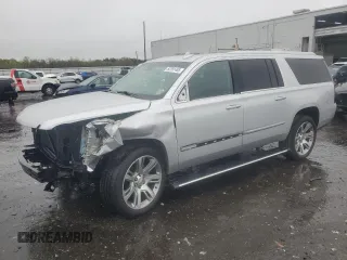 2018 Cadillac Escalade ESV Premium Luxury z VIN 1GYS4JKJ0JR191192, wystawiony jako Copart lot #52391485 z przebiegiem 63 292 mil mil oraz Szkoda całkowita • Salvage title. Historia ofert i sprzedaży dostępna na DreamBid. Obrazek 1.