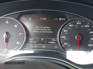 2014 Audi A6 Premium Plus with VIN WAUDFAFC7EN052529, listed as a IAAI auction lot 42667659 with 143,668 mi miles and . Bid and sale history available at DreamBid. Image 7.