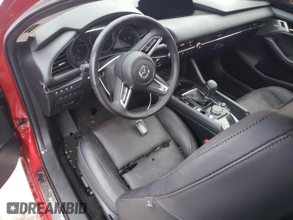 2023 Mazda 3 Premium Plus with VIN 3MZBPBEY8PM377694, listed as a Copart auction lot 41603985 with Not Provided miles and Salvage Title. Bid and sale history available at DreamBid. Image 8.