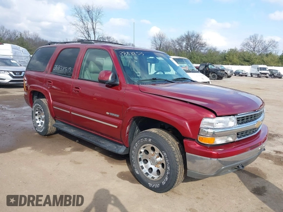 2003 Chevrolet Tahoe LS with VIN 1GNEK13Z03J118118, listed as a IAAI auction lot 38838515 with 0 mi miles. Bid and sale history available at carsss.com. Image 1.