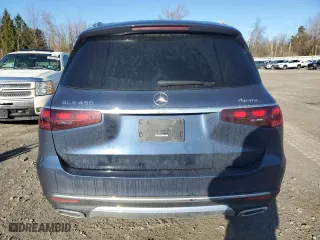2024 Mercedes-Benz GLS with VIN 4JGFF5KE3RB174463, listed as a Copart auction lot 48996445 with 14,786 mi miles and Salvage Title. Bid and sale history available at carsss.com. Image 6.