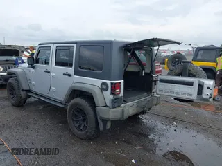 2007 Jeep Wrangler Unlimited X with VIN 1J4GA39187L209448, listed as a IAAI auction lot 42104328 with 138,302 mi miles and . Bid and sale history available at DreamBid. Image 3.