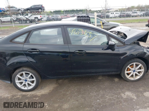 2019 Ford Fiesta SE with VIN 3FADP4BJ7KM105246, listed as a IAAI auction lot 42039557 with 48,186 mi miles. Bid and sale history available at carsss.com. Image 13.