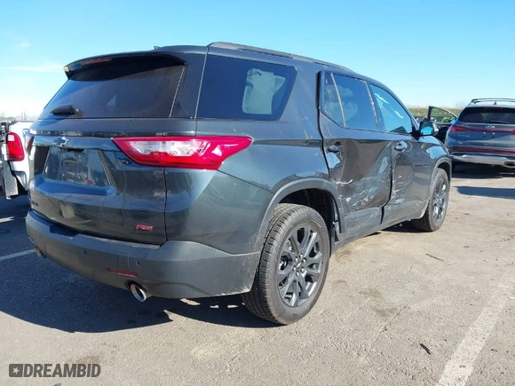 2021 Chevrolet Traverse RS with VIN 1GNEVJKW5MJ199181, listed as a IAAI auction lot 41313703 with 48,842 mi miles. Bid and sale history available at carsss.com. Image 4.