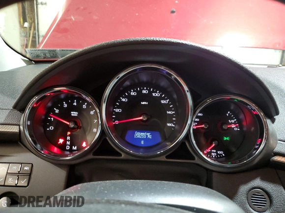 2012 Cadillac CTS z VIN 1G6DC5E56C0123397, wystawiony jako Copart lot #62377045 z przebiegiem 158 210 mil mil oraz Szkoda całkowita • Salvage title. Historia ofert i sprzedaży dostępna na DreamBid. Obrazek 9.