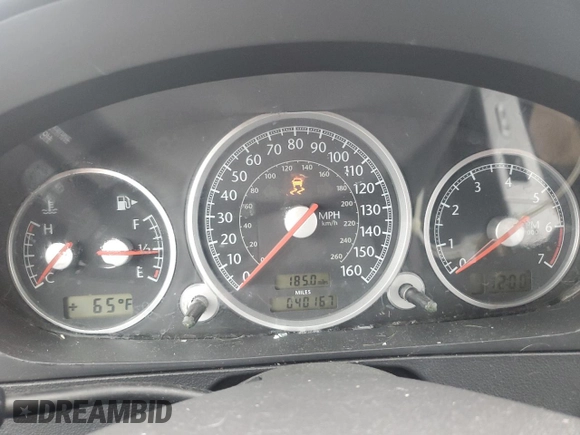 2006 Chrysler Crossfire with VIN 1C3AN55L26X064387, listed as a Copart auction lot 73326804 with 40,167 mi miles and Salvage Title. Bid and sale history available at DreamBid. Image 9.