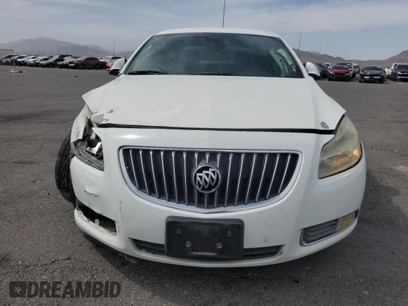 2011 Buick Regal CXL RL1 with VIN W04GN5EC2B1034061, listed as a Copart auction lot 56745145 with 133,438 mi miles and Salvage title. Bid and sale history available at DreamBid. Image 5.
