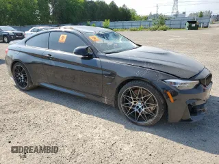 2019 BMW M4 with VIN WBS4Y9C57KAH82926, listed as a Copart auction lot 54907434 with 65,253 mi miles and Non Repairable. Bid and sale history available at carsss.com. Image 4.