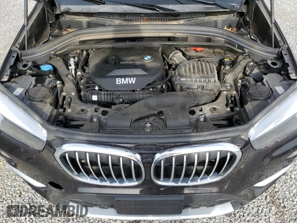 2019 BMW X1 xDrive28i with VIN WBXHT3C53K5N27090, listed as a Copart auction lot 54150485 with 79,835 mi miles and Salvage title. Bid and sale history available at DreamBid. Image 12.