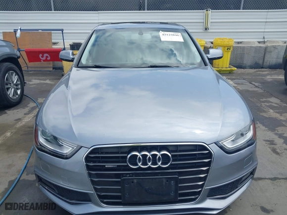 2016 Audi A4 Premium with VIN WAUBFAFLXGN004596, listed as a IAAI auction lot 42125046 with 106,205 mi miles. Bid and sale history available at carsss.com. Image 12.
