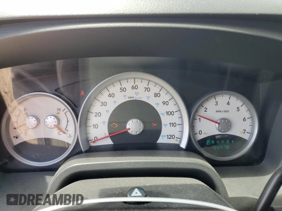2008 Dodge Dakota with VIN 1D7HW78N58S550147, listed as a Copart auction lot 58793855 with 126,970 mi miles and Salvage title. Bid and sale history available at DreamBid. Image 9.