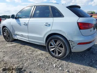 2018 Audi Q3 Premium with VIN WA1BCCFS6JR010047, listed as a IAAI auction lot 41795209 with 99,609 mi miles. Bid and sale history available at carsss.com. Image 6.