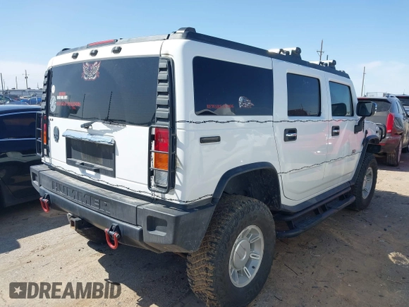 2003 Hummer H2 z VIN 5GRGN23U13H132778, wystawiony jako IAAI lot #41985070 z przebiegiem Nie podano mil oraz . Historia ofert i sprzedaży dostępna na DreamBid. Obrazek 4.