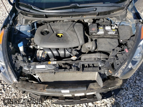2016 Hyundai Elantra with VIN KMHD35LH3GU303392, listed as a Copart auction lot 80389604 with 55,221 mi miles and Salvage Title. Bid and sale history available at DreamBid. Image 13.