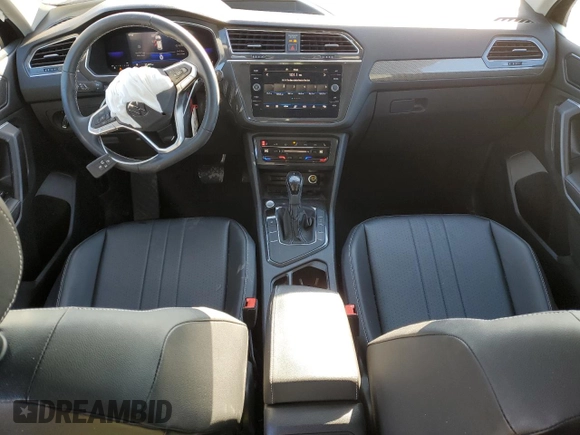 2022 Volkswagen Tiguan SE with VIN 3VV3B7AX7NM162029, listed as a Copart auction lot 49803065 with 11,407 mi miles and Salvage Title. Bid and sale history available at DreamBid. Image 8.