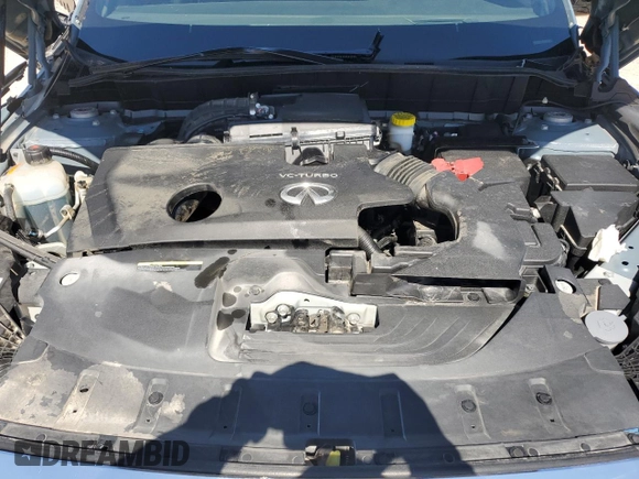 2022 Infiniti QX55 Sensory with VIN 3PCAJ5L38NF104572, listed as a Copart auction lot 60734894 with 23,736 mi miles and Salvage title. Bid and sale history available at DreamBid. Image 12.