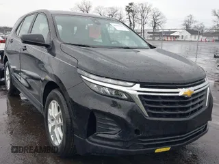 2024 Chevrolet Equinox LS with VIN 3GNAXHEG7RL196546, listed as a IAAI auction lot 41917756 with 18,535 mi miles and . Bid and sale history available at DreamBid. Image 1.