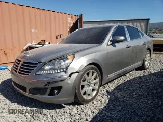 2011 Hyundai Equus Signature with VIN KMHGH4JF4BU029476, listed as a Copart auction lot 46610235 with 90,006 mi miles and Salvage Title. Bid and sale history available at DreamBid. Image 1.