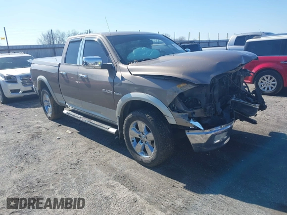 2010 Dodge 1500 SLT with VIN 1D7RB1GT7AS117173, listed as a IAAI auction lot 41439759 with 255,719 mi miles and . Bid and sale history available at carsss.com. Image 1.