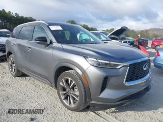 2024 Infiniti QX60 Luxe с VIN 5N1DL1FRXRC336928, выставлен на аукционе IAAI как лот 41717075 с пробегом 23 404 миль миль и . История ставок и продаж доступна на DreamBid. Изображение 1.
