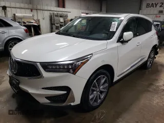 2021 Acura RDX w/Technology Package with VIN 5J8TC2H52ML042353, listed as a Copart auction lot 43993304 with 13,880 mi miles. Bid and sale history available at carsss.com. Image 1.