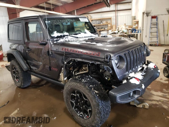 2023 Jeep Wrangler Rubicon with VIN 1C4HJXCG2PW673994, listed as a Copart auction lot 83388024 with 8,418 mi miles and Non repairable. Bid and sale history available at DreamBid. Image 4.