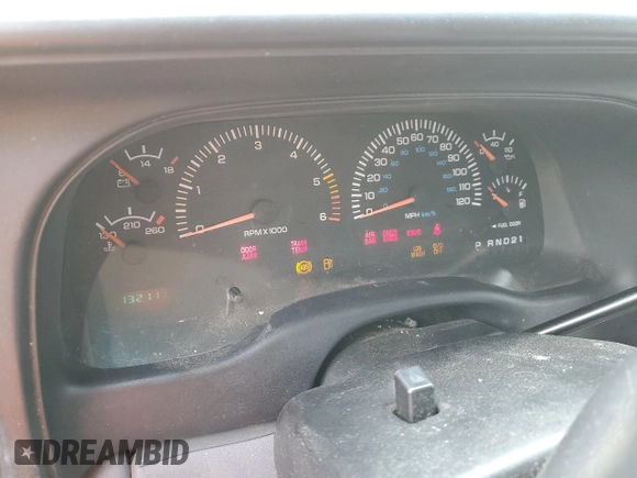 2000 Dodge Dakota SLT with VIN 1B7GG22X5YS700953, listed as a Copart auction lot 46275045 with 132,111 mi miles and Salvage Title. Bid and sale history available at DreamBid. Image 9.