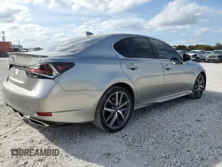 2019 Lexus GS with VIN JTHBZ1BL6KA017893, listed as a Copart auction lot 46520265 with 67,608 mi miles and Salvage Title. Bid and sale history available at carsss.com. Image 3.