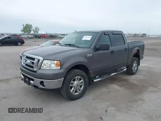 2008 Ford F-150 XLT with VIN 1FTPW14V08FB43631, listed as a IAAI auction lot 42182166 with 206,536 mi miles and . Bid and sale history available at DreamBid. Image 2.