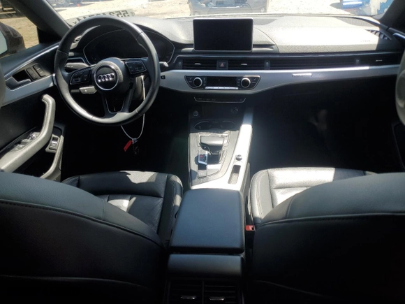2018 Audi A5 Sportback Premium with VIN WAUANCF5XJA007282, listed as a Copart auction lot 55349744 with NaN miles and Salvage Title. Bid and sale history available at carsss.com. Image 8.