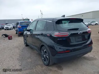 2023 Chevrolet Bolt EV 2LT with VIN 1G1FX6S02P4143467, listed as a IAAI auction lot 41607322 with 95,398 mi miles. Bid and sale history available at carsss.com. Image 3.