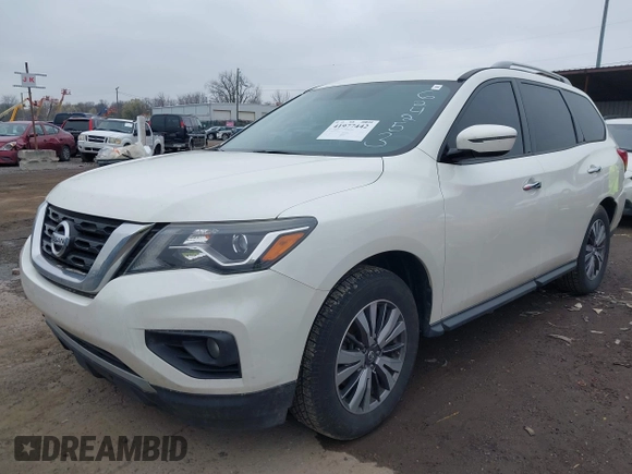 2018 Nissan Pathfinder SL with VIN 5N1DR2MN7JC624253, listed as a IAAI auction lot 41977442 with 104,061 mi miles and . Bid and sale history available at DreamBid. Image 17.