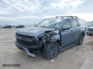 2022 Chevrolet Tahoe Z71 with VIN 1GNSKPKD2NR309121, listed as a IAAI auction lot 41352421 with 18,933 mi miles. Bid and sale history available at carsss.com. Image 6.