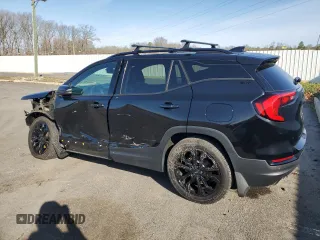 2019 GMC Terrain SLT with VIN 3GKALVEX5KL199782, listed as a Copart auction lot 51586155 with 121,230 mi miles and Salvage Title. Bid and sale history available at carsss.com. Image 2.