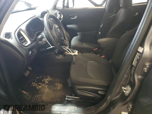 2017 Jeep Renegade Sport with VIN ZACCJBAB9HPF67335, listed as a Copart auction lot 57767265 with 95,431 mi miles and Salvage title. Bid and sale history available at DreamBid. Image 7.