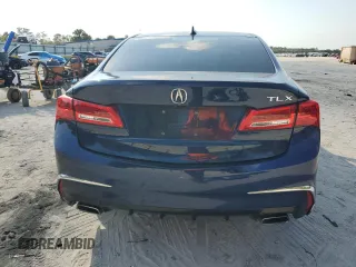 2019 Acura TLX with VIN 19UUB2F38KA002330, listed as a Copart auction lot 43349035 with 104,739 mi miles and Non Repairable. Bid and sale history available at carsss.com. Image 6.