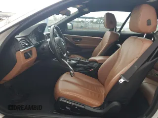 2014 BMW 4 Series 435i z VIN WBA3T3C52EP737743, wystawiony jako Copart lot #55526655 z przebiegiem 75 583 mil mil oraz Szkoda całkowita • Salvage title. Historia ofert i sprzedaży dostępna na DreamBid. Obrazek 7.