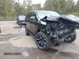 2024 Chevrolet Tahoe RST with VIN 1GNSCRKD0RR302733, listed as a IAAI auction lot 40800083 with 10,597 mi miles and . Bid and sale history available at DreamBid. Image 1.