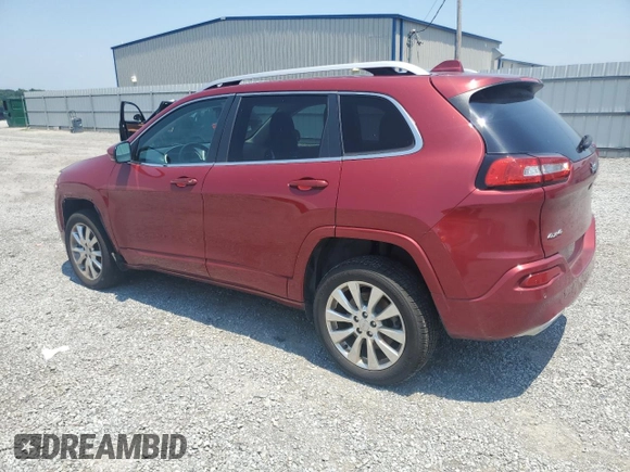 2017 Jeep Cherokee Overland z VIN 1C4PJMJS4HW550975, wystawiony jako Copart lot #61212885 z przebiegiem 60 786 mil mil oraz Szkoda całkowita • Salvage title. Historia ofert i sprzedaży dostępna na DreamBid. Obrazek 2.