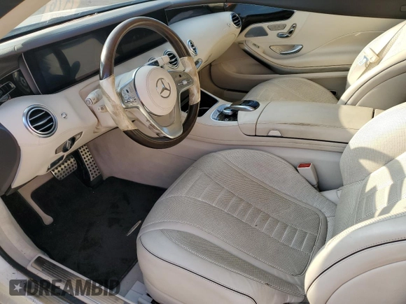2019 Mercedes-Benz S-Class S 560 with VIN WDDXK8DB5KA037440, listed as a Copart auction lot 50696393 with 31,564 mi miles. Bid and sale history available at carsss.com. Image 7.