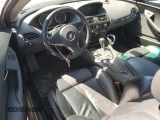 2005 BMW 6 Series 645Ci with VIN WBAEH73445B191713, listed as a Copart auction lot 57841944 with 134,410 mi miles and Clean Title. Bid and sale history available at carsss.com. Image 8.