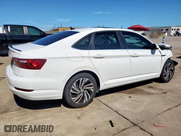 2021 Volkswagen Jetta SEL with VIN 3VWE57BUXMM099393, listed as a Copart auction lot 55982405 with 107,831 mi miles and Salvage title. Bid and sale history available at DreamBid. Image 3.