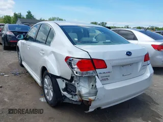 2012 Subaru Legacy Premium with VIN 4S3BMBC6XC3011714, listed as a IAAI auction lot 42364024 with 107,586 mi miles and . Bid and sale history available at DreamBid. Image 3.
