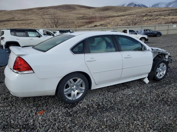 2012 Chevrolet Impala LT Retail with VIN 2G1WB5E39C1205337, listed as a Copart auction lot 43643945 with NaN miles and Salvage Title. Bid and sale history available at carsss.com. Image 3.